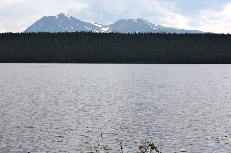 Teslin Lake view