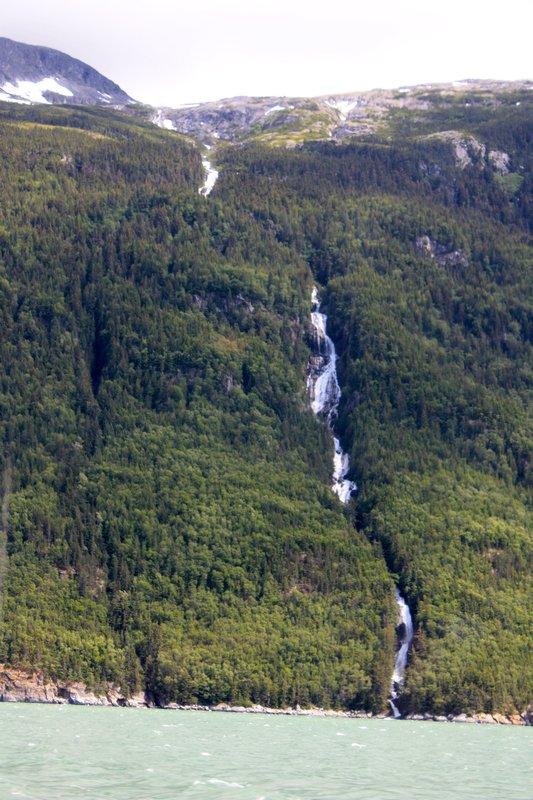 Waterfall along the way