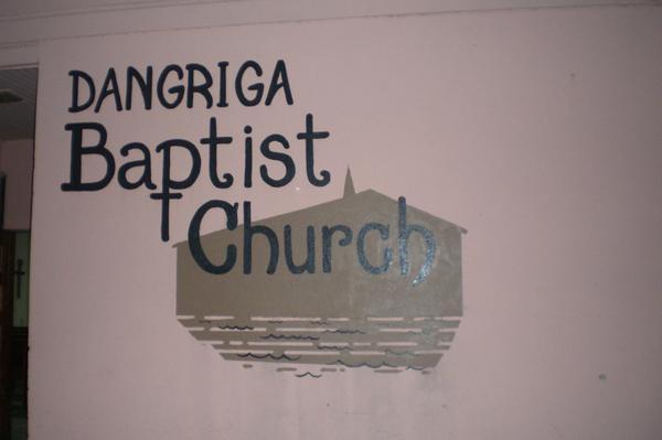 Painting the church