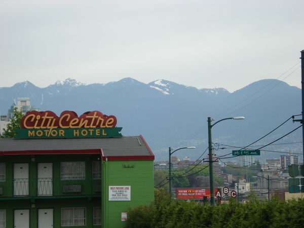 Our hotel in Vancouver