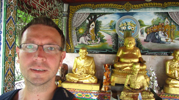 me with some Buddha Statues