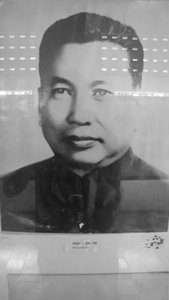 Pol Pot, leider van de Khmer Rouge
