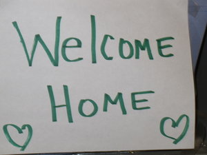 Welcome home фото