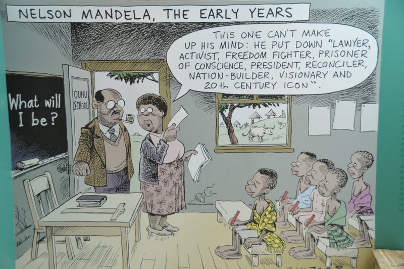 Mandela Cartoon