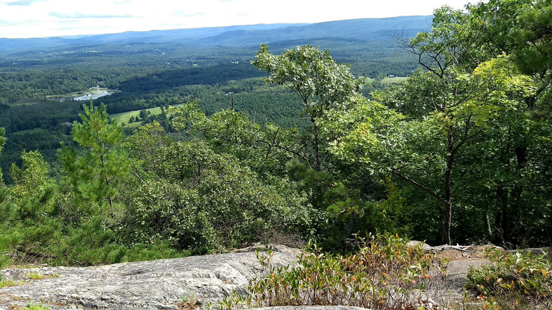 View from along the trail