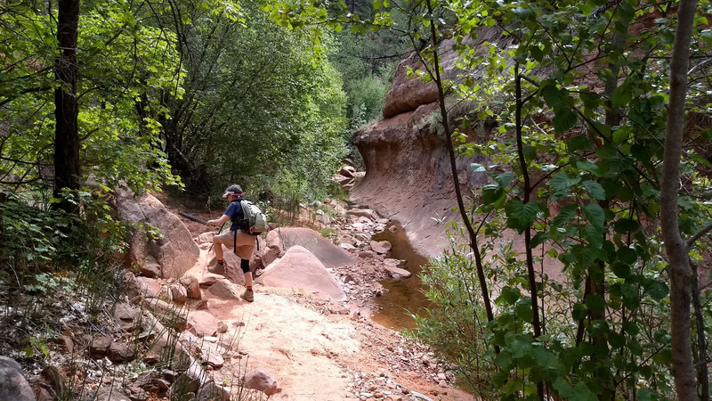 Side trail to the Kolob Arch