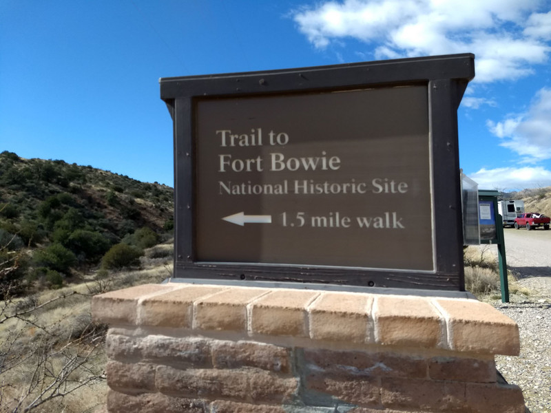 Fort Bowie National Historic Site Trailhead