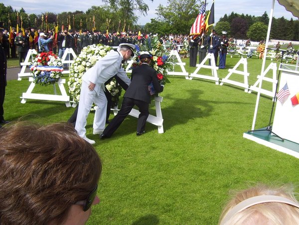 Laying of the NATO wreath