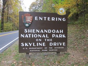Shenandoah N P Sign