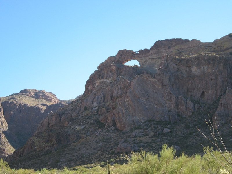 Organ Pipe NM - Arch Canyon