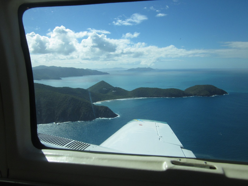 Approaching Tortola
