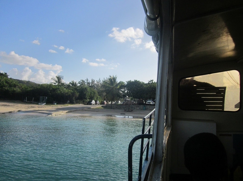 The ferry landing at Spanish Town.