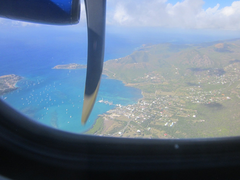 The coast of Antigua