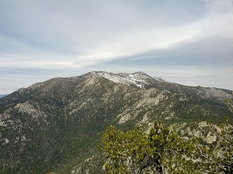From the summit of Tahquitz Peak.