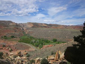 The Fruita area of Capitol Reef NP
