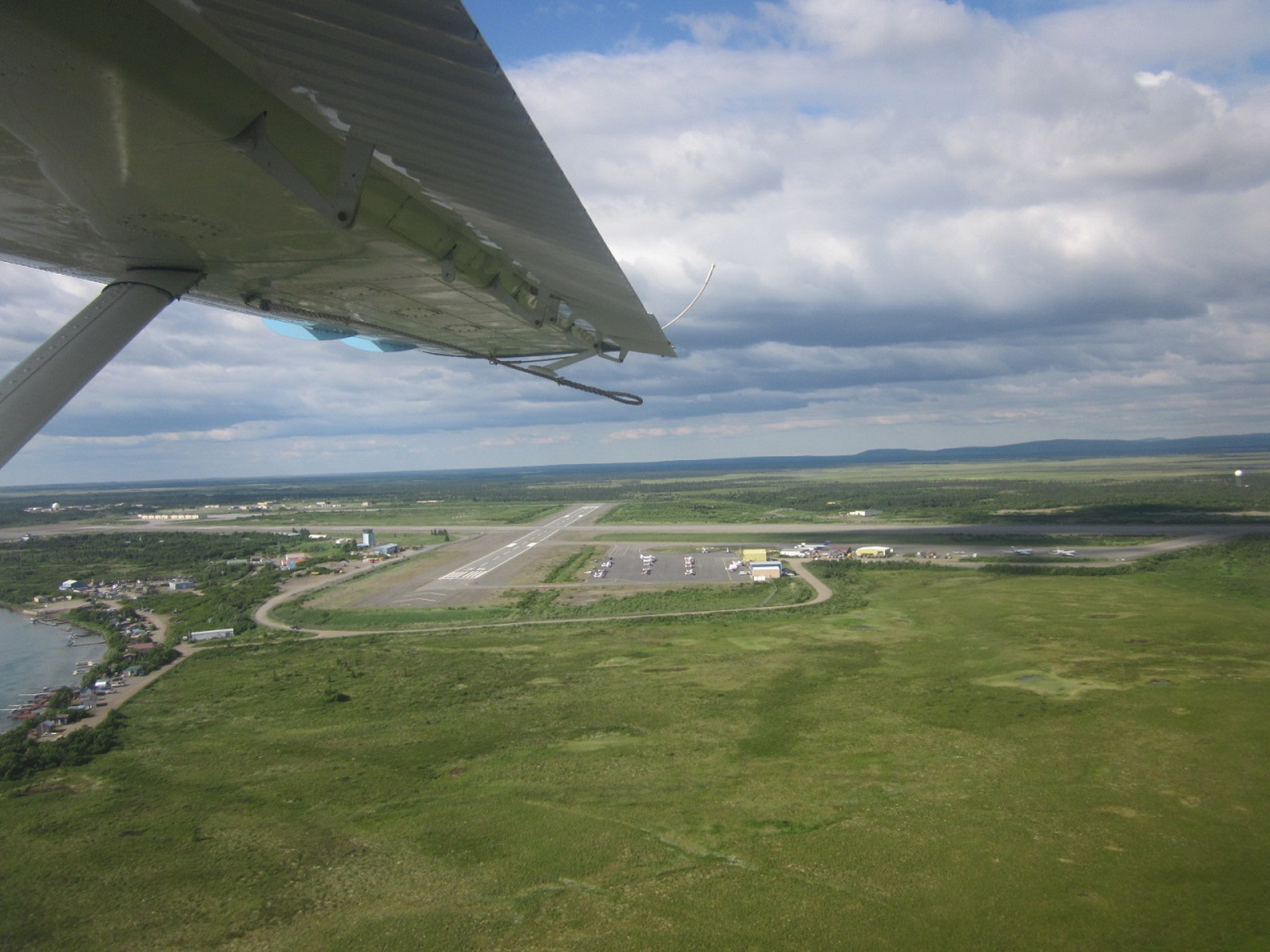 King Salmon airport. Photo