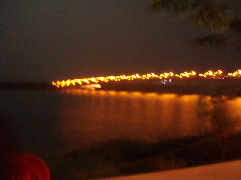 Kizuna Bridge by night