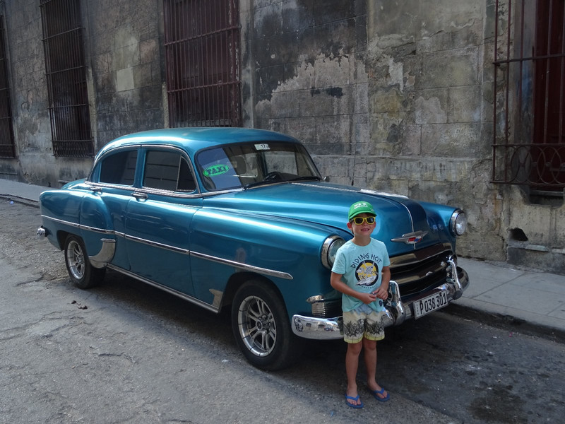 One of many old cars in Cuba