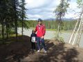 One of our walks in Denali