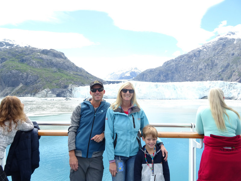 Margerie Glacier from the top deck.