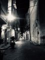 Cefalu streets at night
