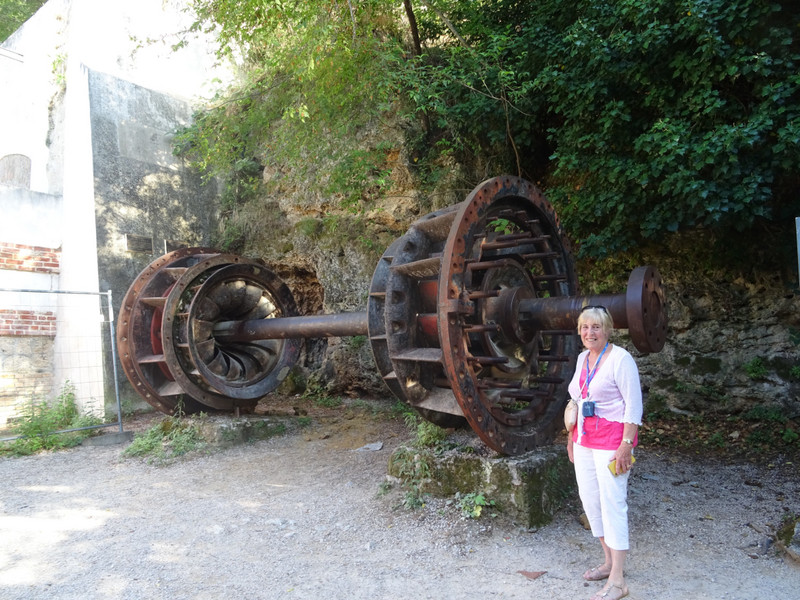 Old hydro turbine
