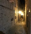 Night time in alleys