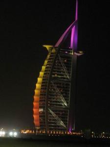 Burj Al Arab at night-01