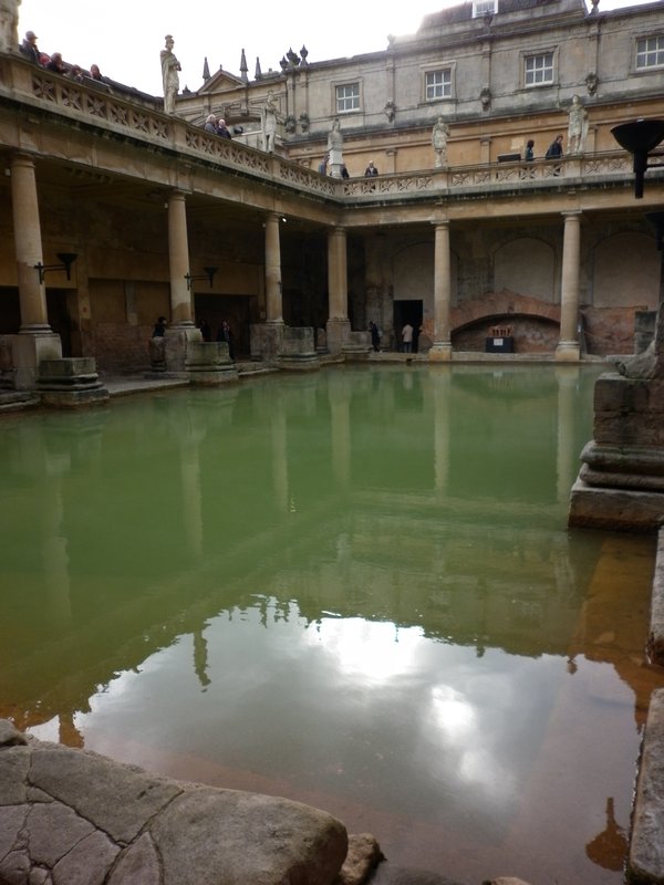 roman baths.