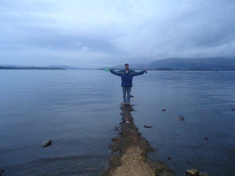 on Loch Lomond!