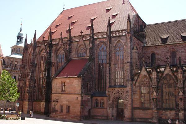 Church in historic Nuremberg