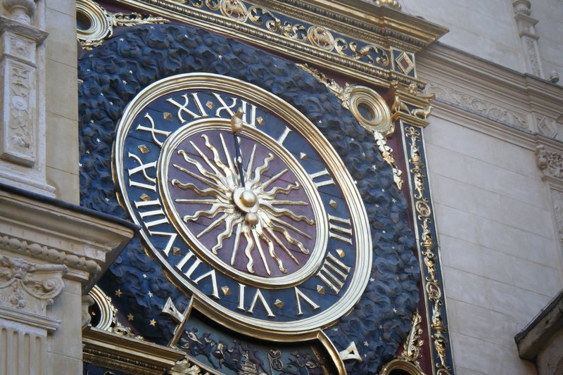 Town Clock Detail
