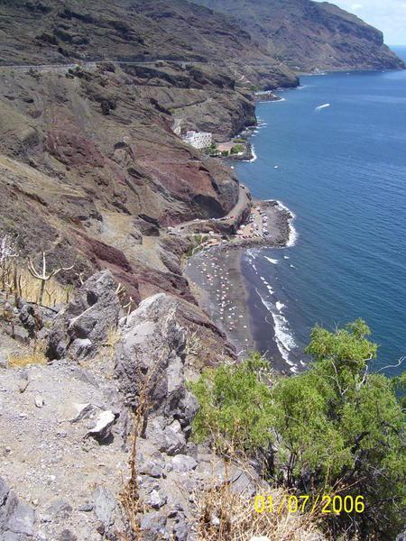 Vista panoramica de Las Gaviotas