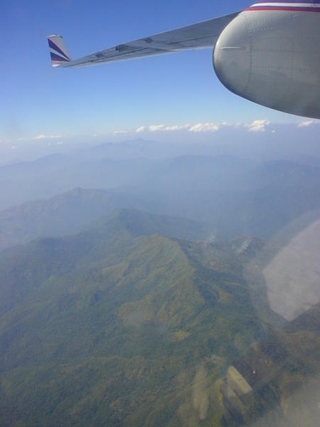 Flight To Northern Laos