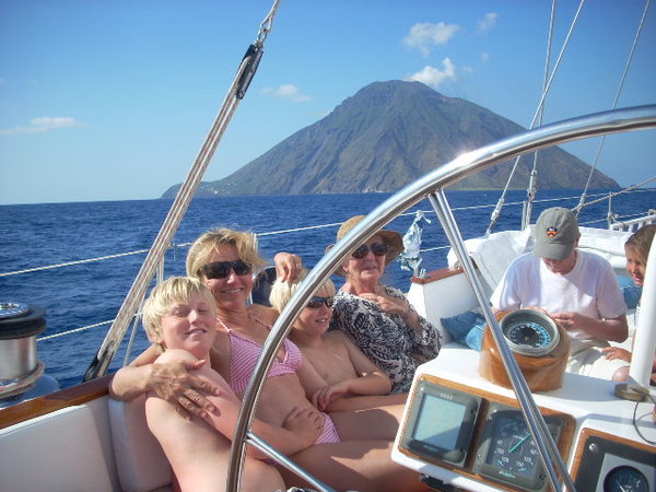 Sailing to Stromboli - Aeolian Islands