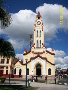 The main cathedral in Iquitos