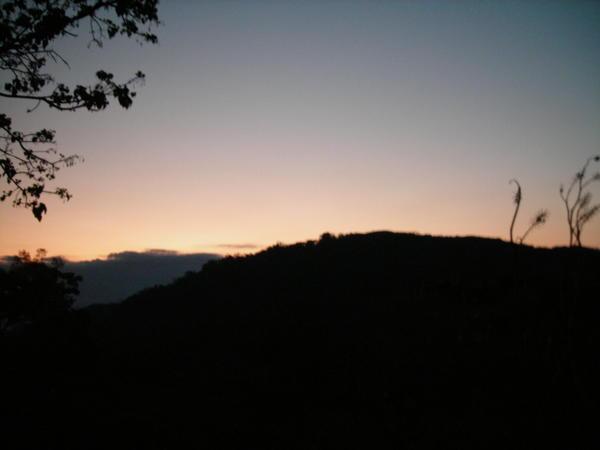 Sunset in the Selva
