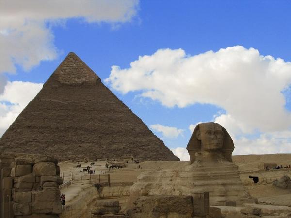 A different view of the Sphinx