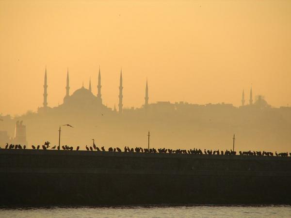 View across the Bosphorus