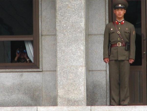 The North Korean Guards in Action