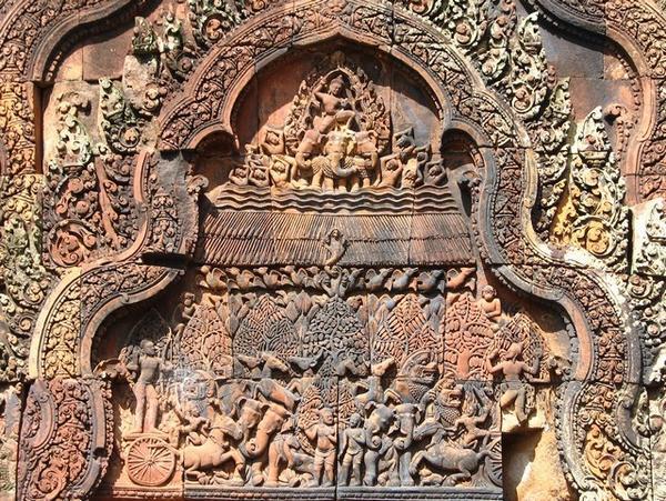 Bas Reliefs of Banteay Srei