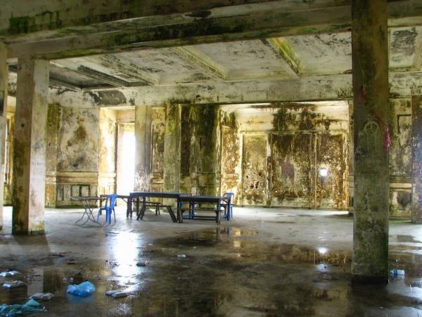 The Grand Ballroom of the French Colonial Hotel at Bokor Station