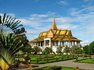 Chan Chaya Pavilion at the Royal Palace in Phnom Penh