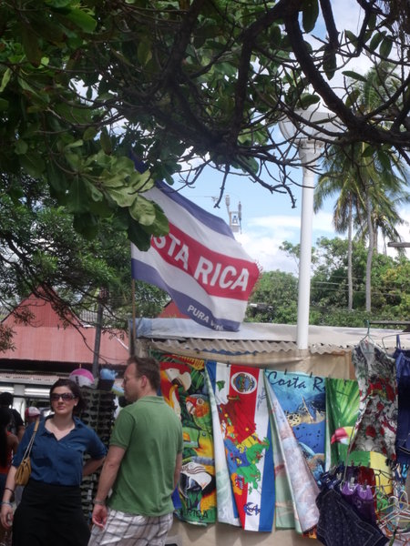 Flag in the Market