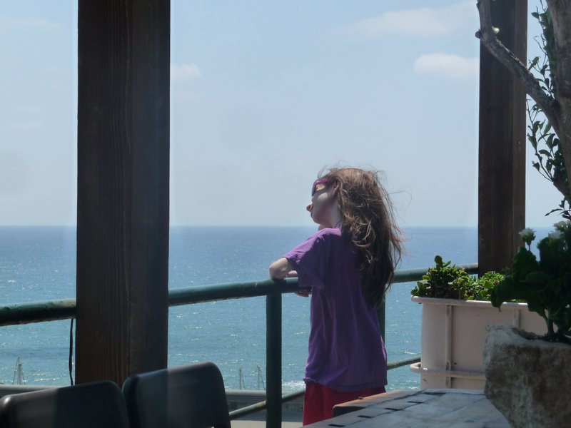 Over looking the Mediterrarean Sea