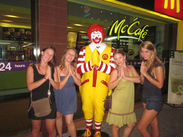 Ronald's Warm Welcome
