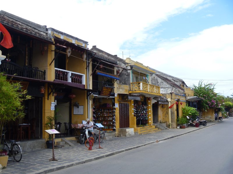 Hoi An houses in the old town