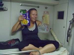 On the sleeper train