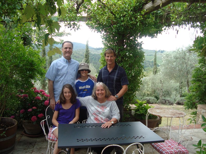 At Tuscany villa