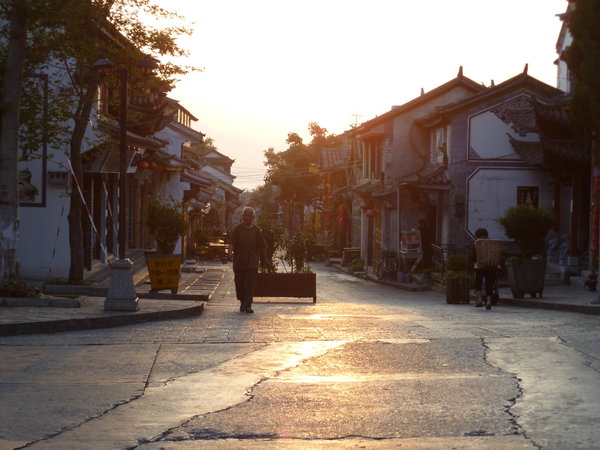 Dali old town - early morning
